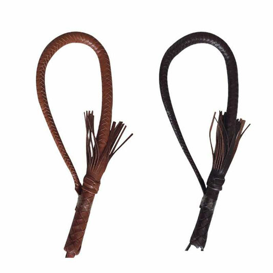 Bdsm Peitsche Aus Echtem Leder – Produktbild