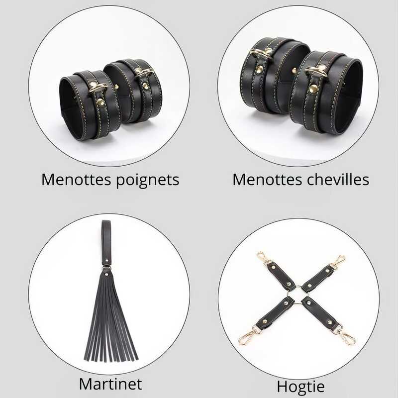 Premium Bdsm Kit Schwarz