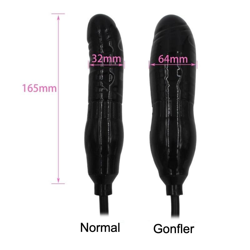 Aufblasbarer Dildo