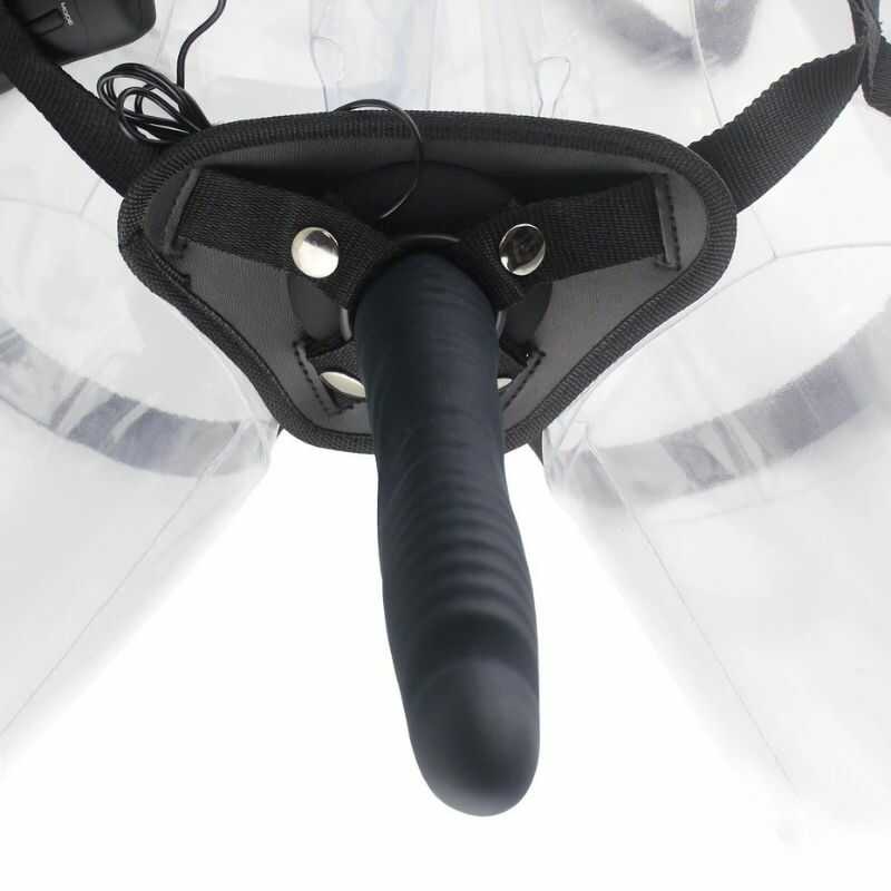 Xl Vibrierender Umschnalldildo