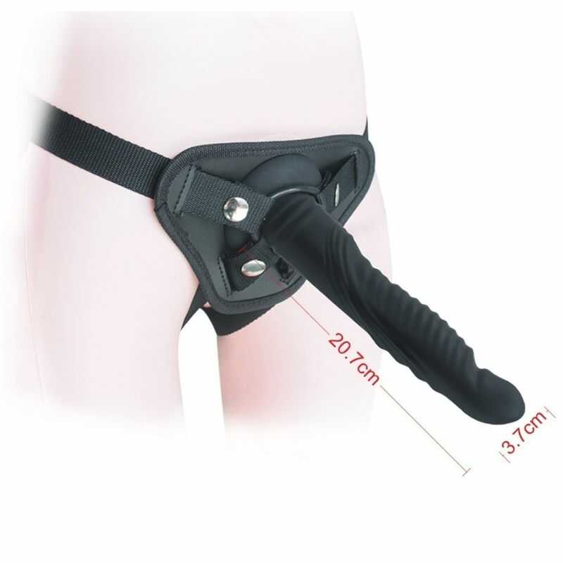 Xl Vibrierender Umschnalldildo