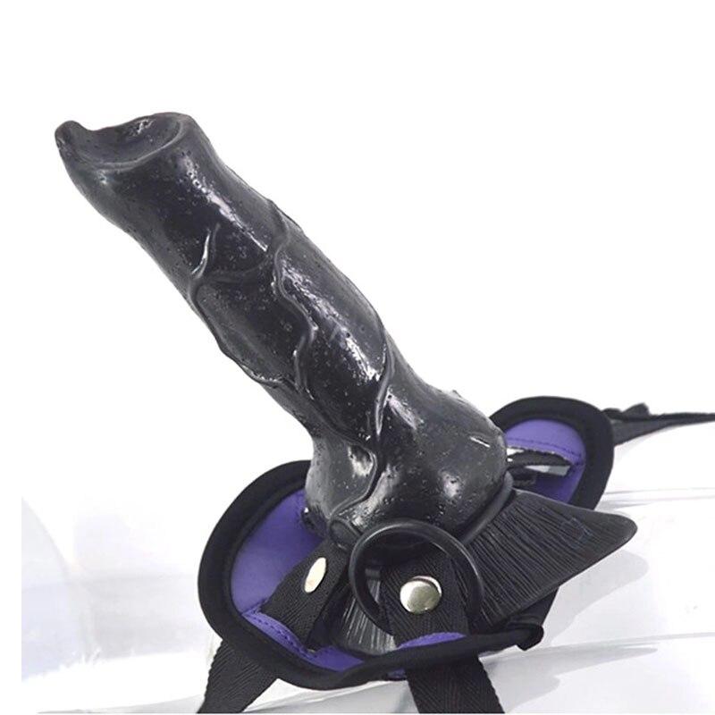 Wolfumschnalldildo