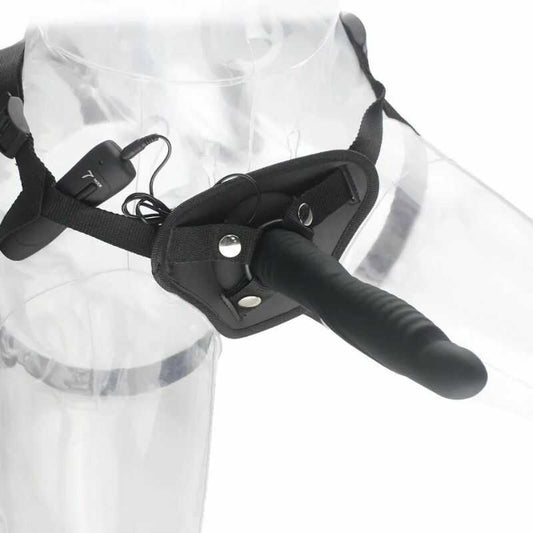 Xl Vibrierender Umschnalldildo – Produktbild
