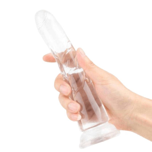Transparenter Dildo – Produktbild
