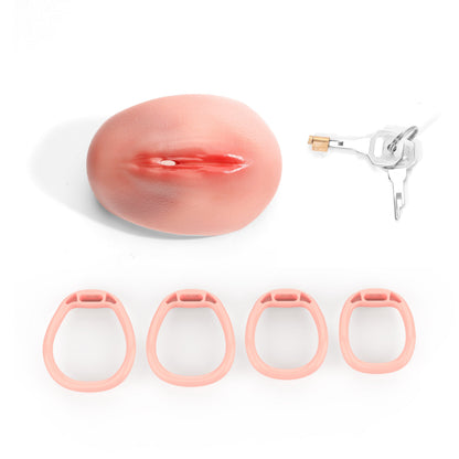Enclosed Vagina-Optik Hole Design Keuschheitskäfig