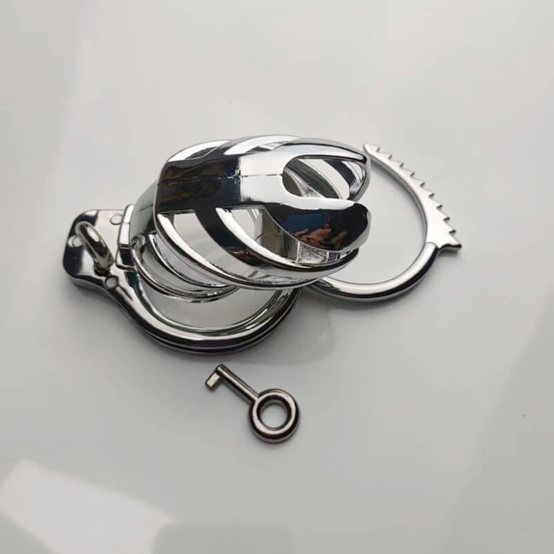Handcuff verstellbar Metall für Männer Keuschheitskäfig