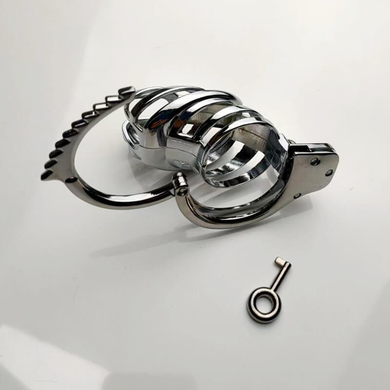 Handcuff verstellbar Metall für Männer Keuschheitskäfig