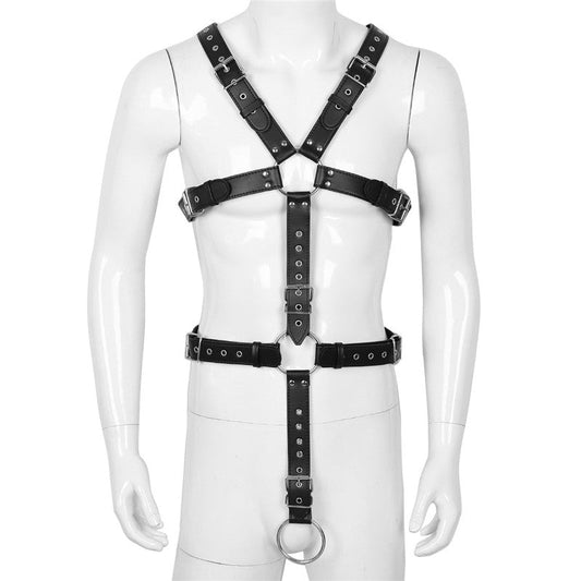 Leder bondage harness Für Herren – Produktbild