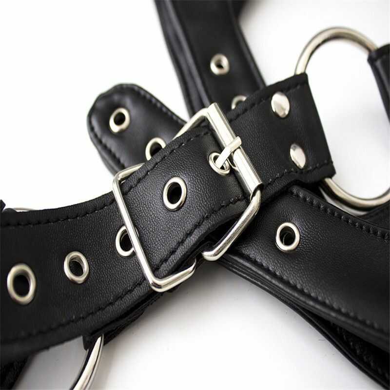 Torsoharness Und Halsband Für Herren BDSM