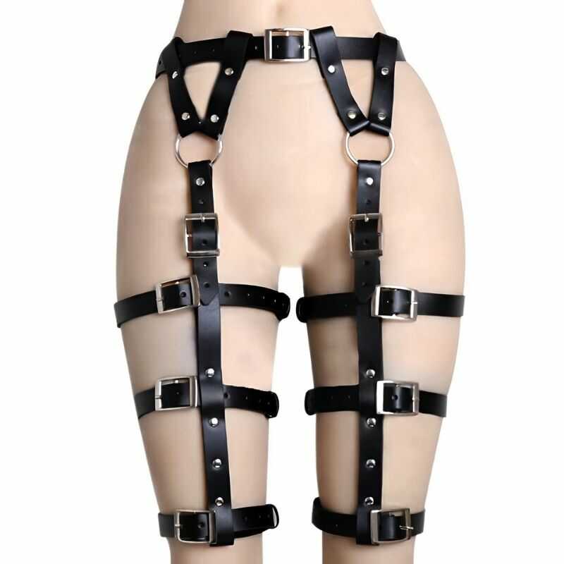 Bondage Harness Beine