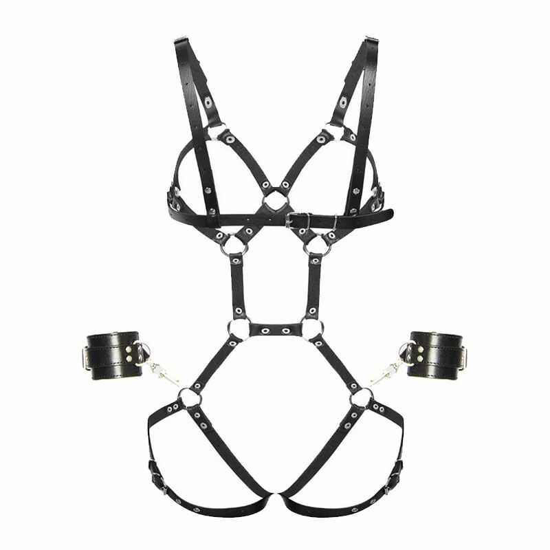 Sexy Frauen Bondage Harness
