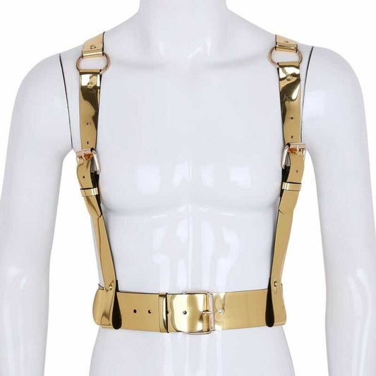 BDSM Harness Silberfarben – Produktbild