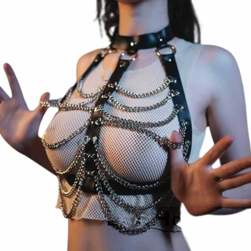 Damen Bondage Harness