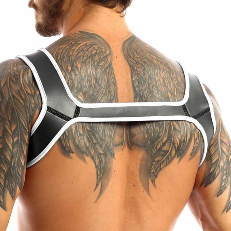 Herren Neopren Harness BDSM
