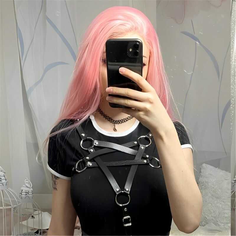 Pentagramm bondage harness