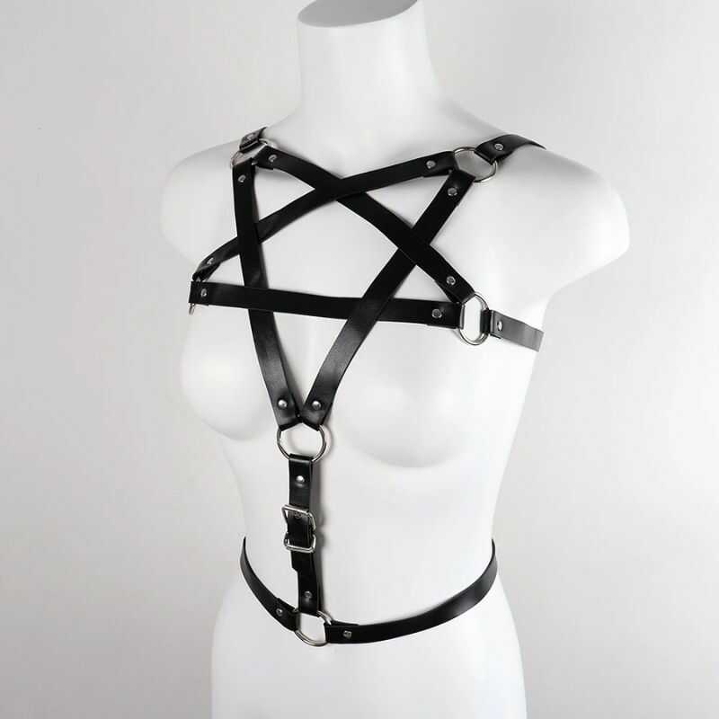 Pentagramm bondage harness