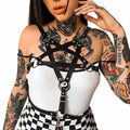 Pentagramm bondage harness