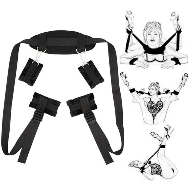 Spreizstange bdsm mit Gurten – Produktansicht 3