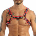 Sexy Männer Harness BDSM Rot
