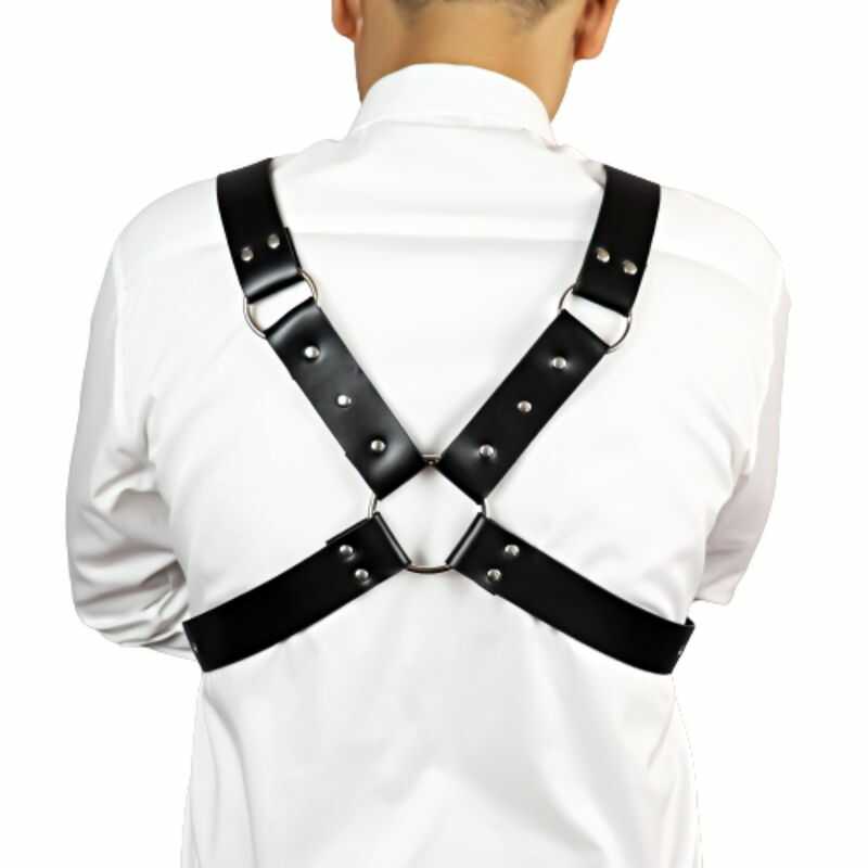 Kreuz BDSM harness Für Herren