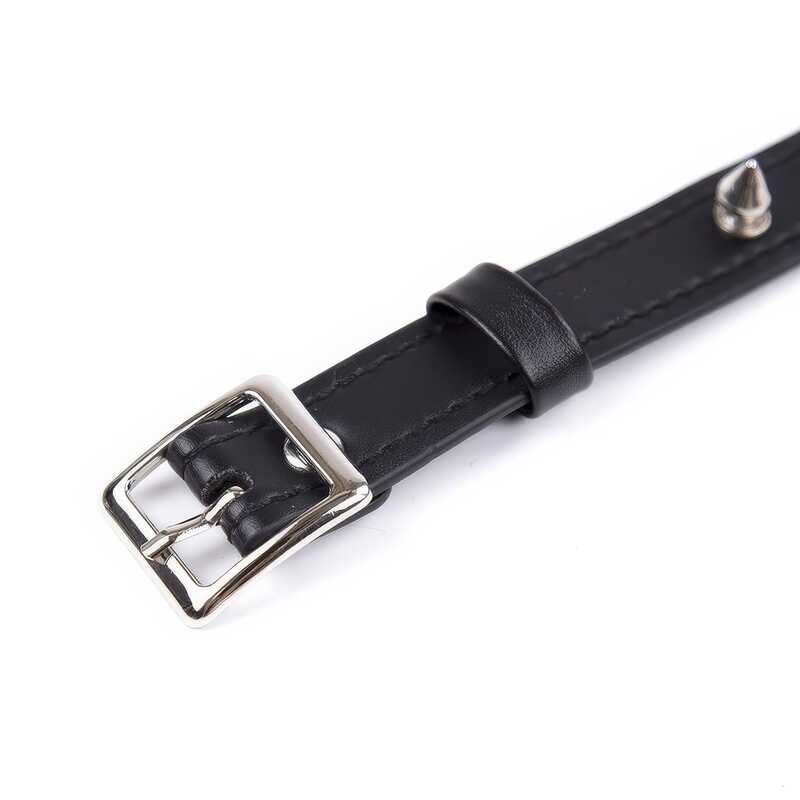 BDSM Halsband mit Metallspitzen