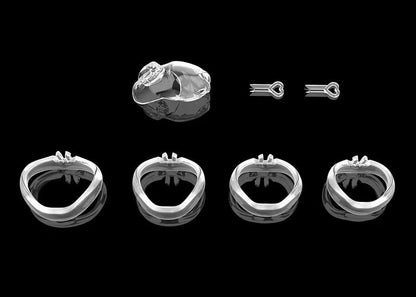 HT V6 Male Chastity Cage 9