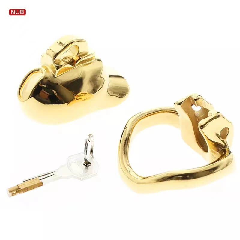 HTV3 Gold Keuschheitskäfig