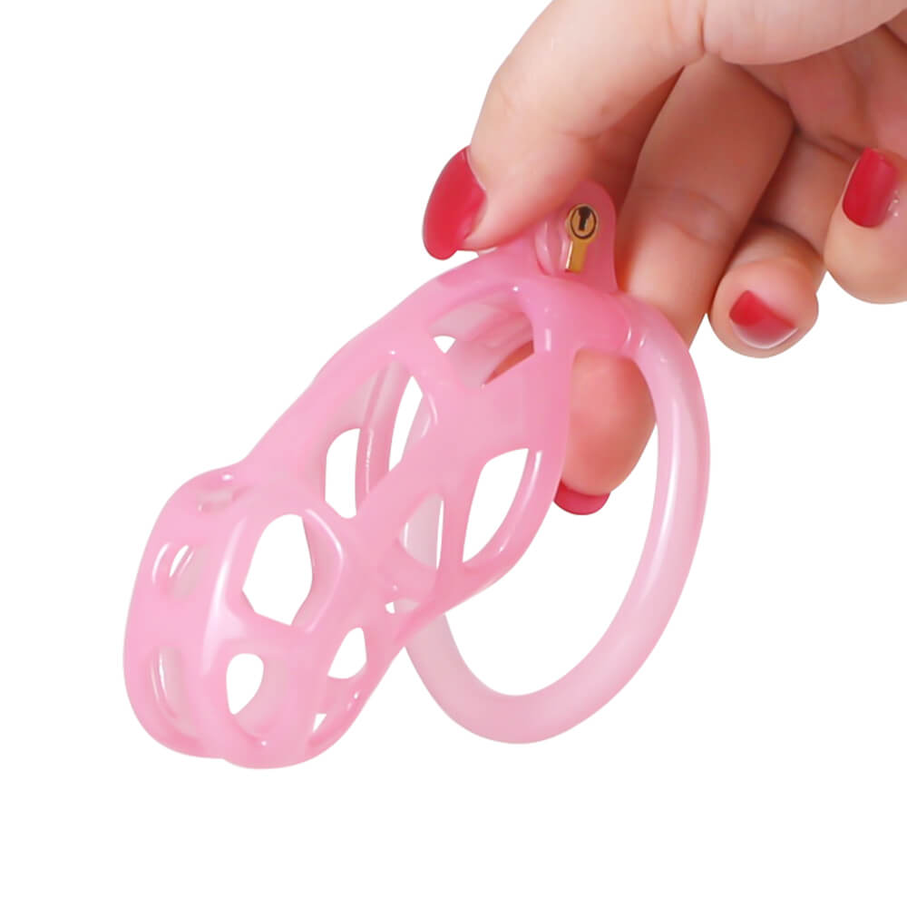 Design Ice Vision Rosa Mamba Keuschheitskäfig