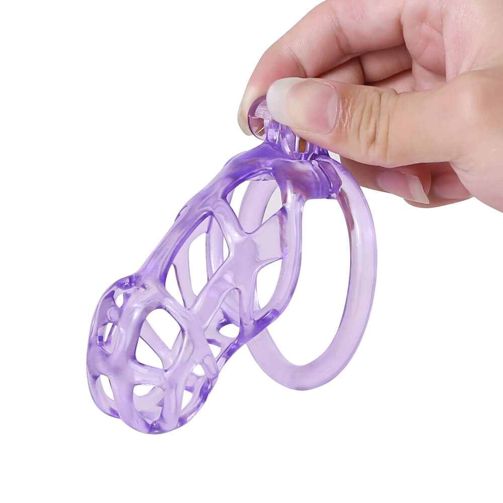 Desigh Ice Vision Purple Mamba Keuschheitskäfig