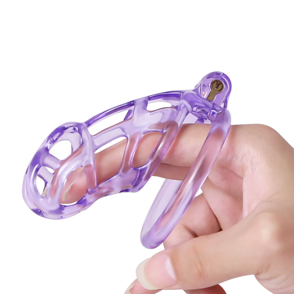 Desigh Ice Vision Purple Mamba Keuschheitskäfig