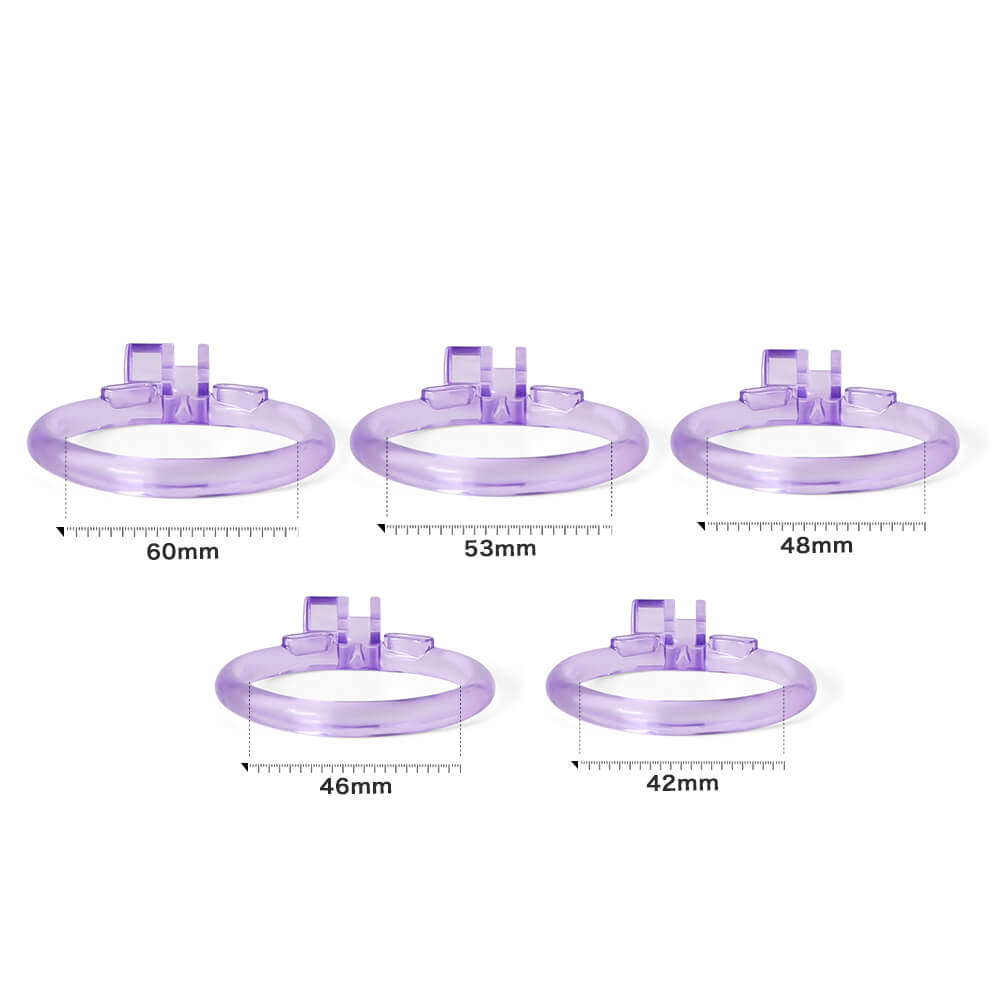 Desigh Ice Vision Purple Mamba Keuschheitskäfig