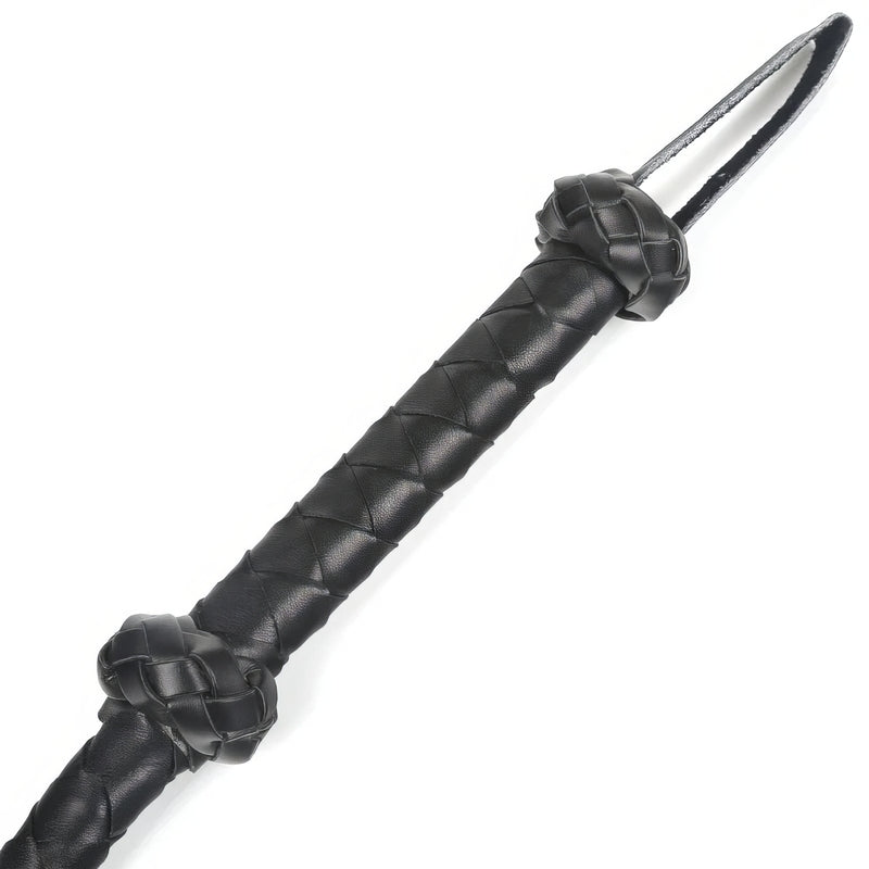 Geflochtene Leder bdsm peitsche