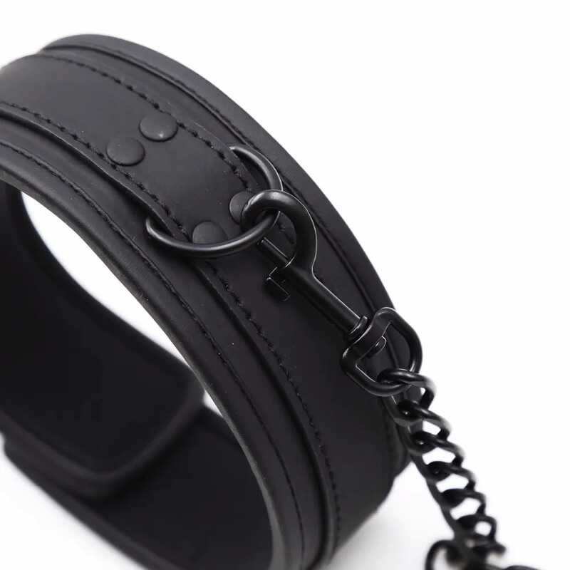 Bdsmhandschellenkragenset