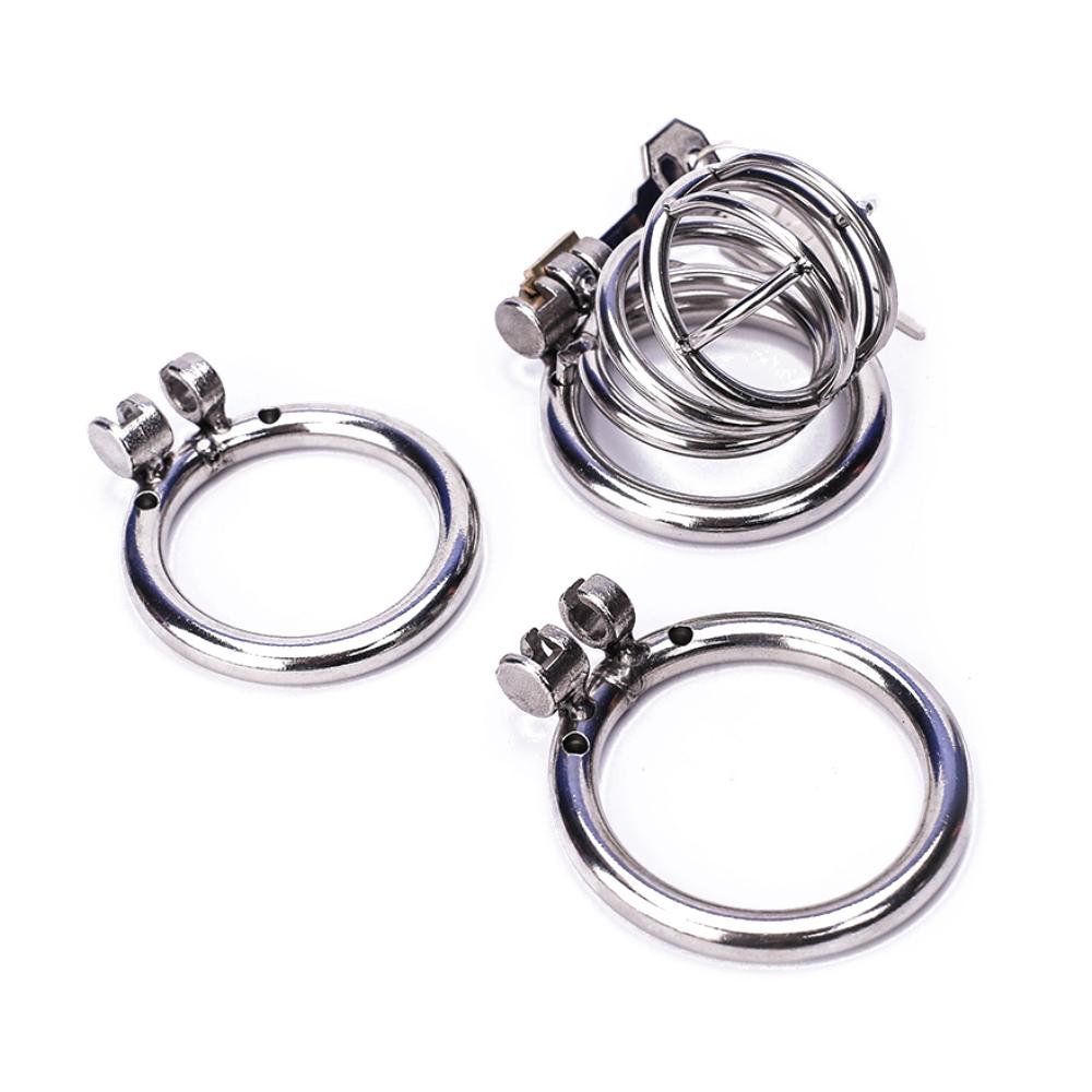 Keuschheitsgerät 1,10–2,04 Zoll mit 3 Ringen
