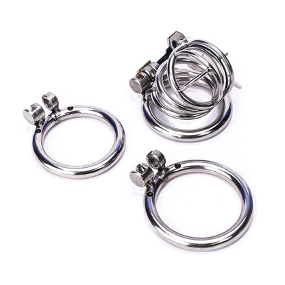 Keuschheitsgerät 1,10–2,04 Zoll mit 3 Ringen