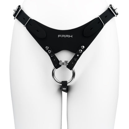 Leather Chastity Auxiliary Strap - 11