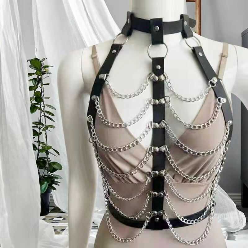 Damen Bondage Harness