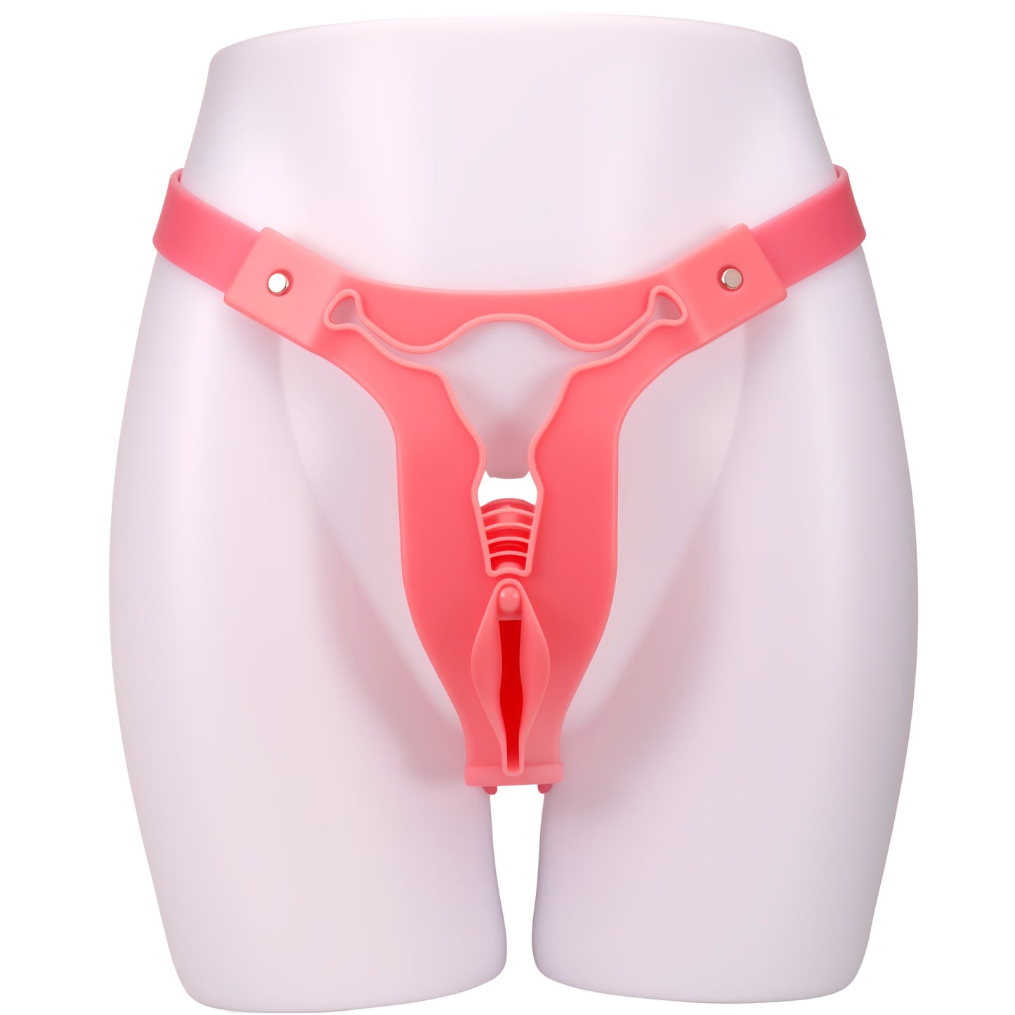 Männlich Rosa Cross-Dressing Keuschheitsgürtel