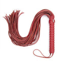 Rotes Leder Bdsm Peitsche