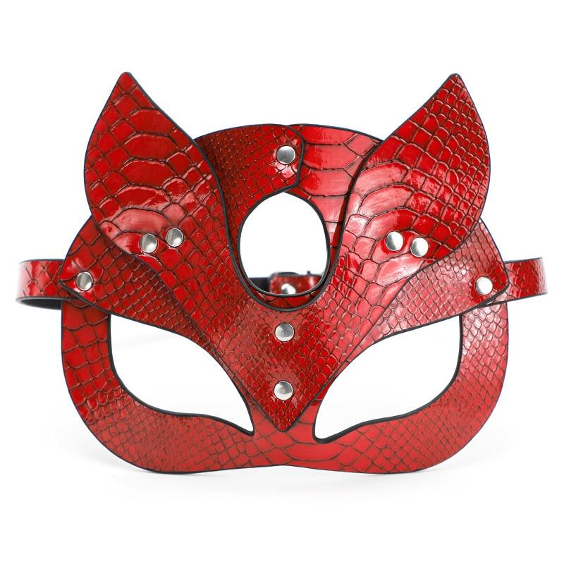 Sexy Rote Maske BDSM