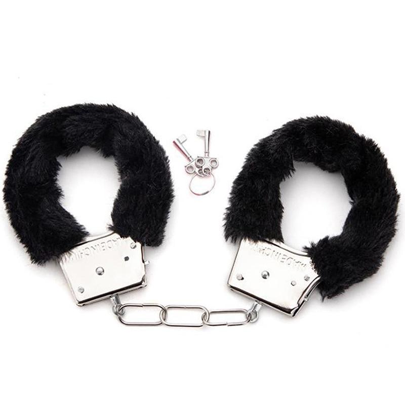 Bdsm Pelzhandschellen – Produktansicht 4