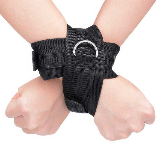 Kreuzhandschellen Mit Klettverschluss – Produktbild