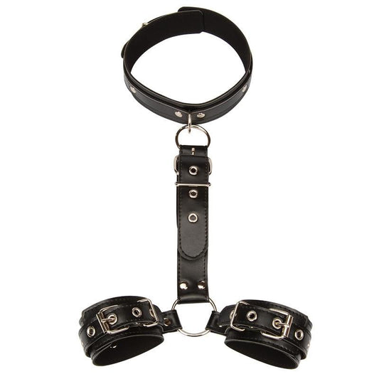 Handschellen Lederhalsband – Produktbild