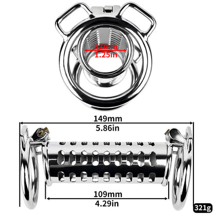 Metall Double Ended Keuschheitskäfig