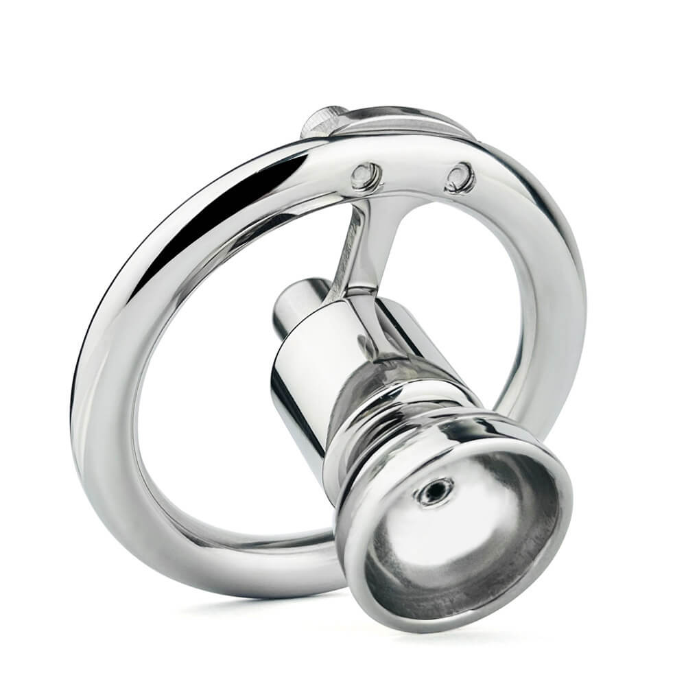 Minimalistische Urethrale Chastity Cage in umgekehrter Form – Produktansicht 2
