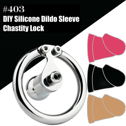 Negativ #403 DIY Silikon Dildo Hülle Keuschheitsschloss