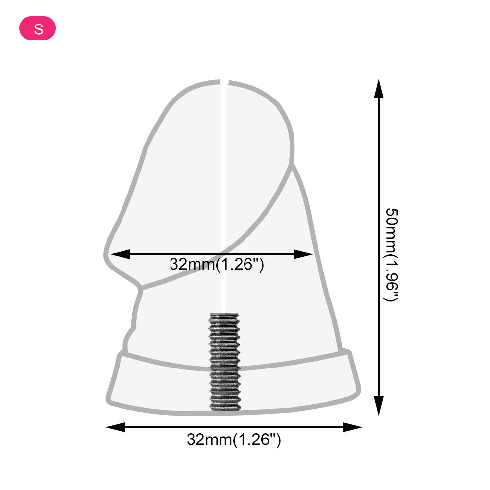 Negativ Keuschheitskäfig & abnehmbar Dildo und Harnröhren