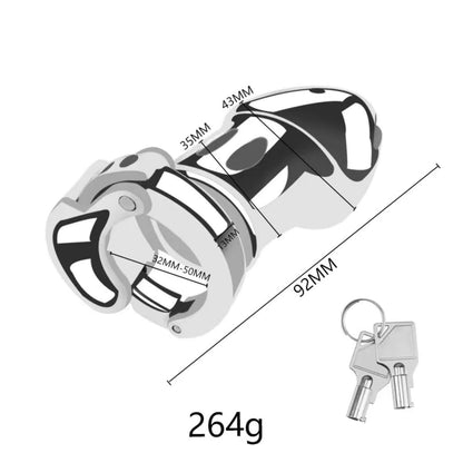 Neu verstellbar Metall Keuschheitskäfig