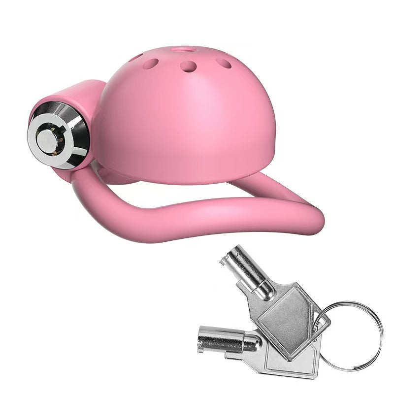 Ein-Klick-Locking Bell Keuschheitskäfig