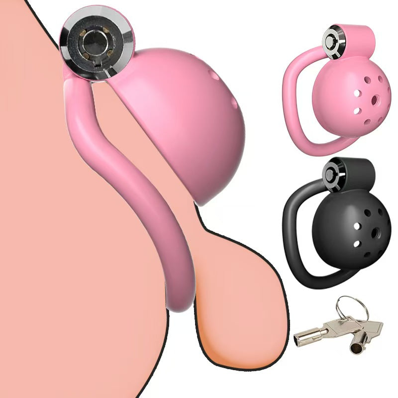 Ein-Klick-Locking Bell Keuschheitskäfig